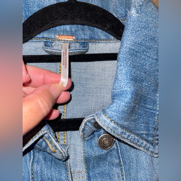 Free People Moonchild Denim Shacket - Picture 4 of 4